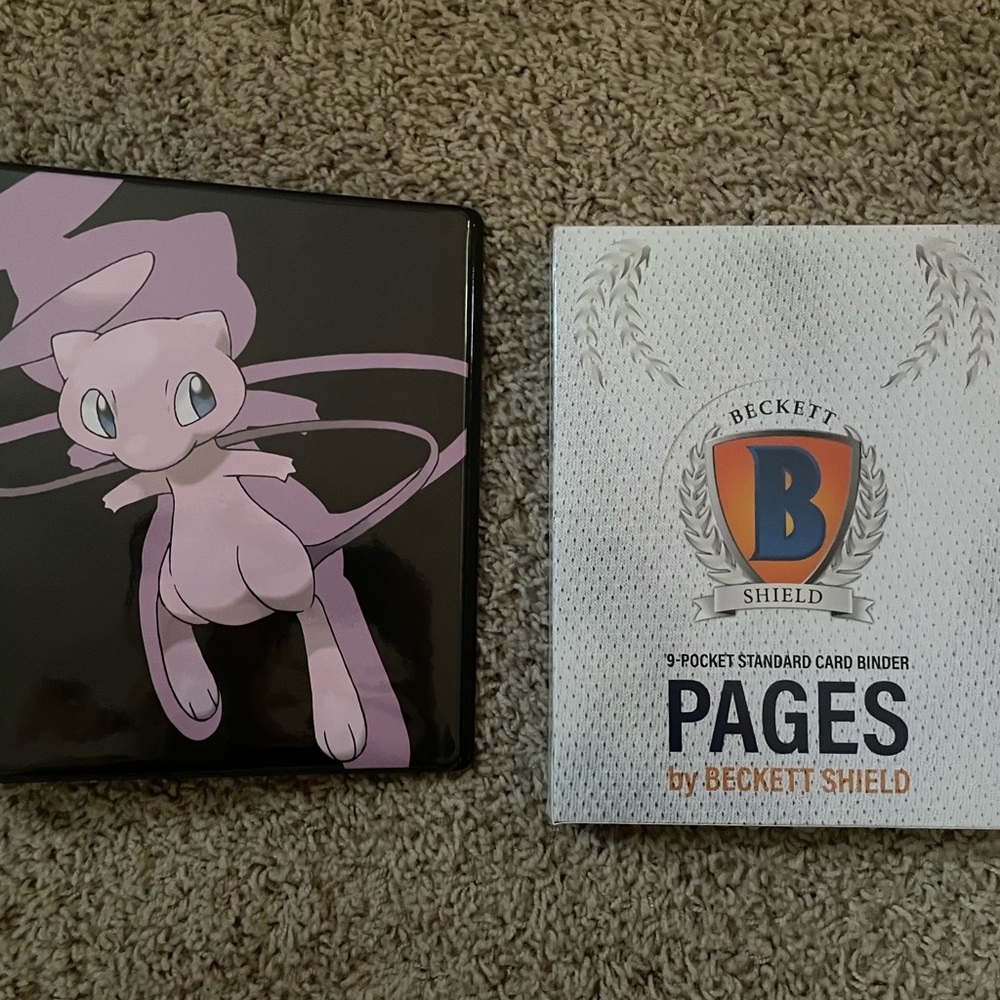 Pokémon Binder & Card Protector Pages